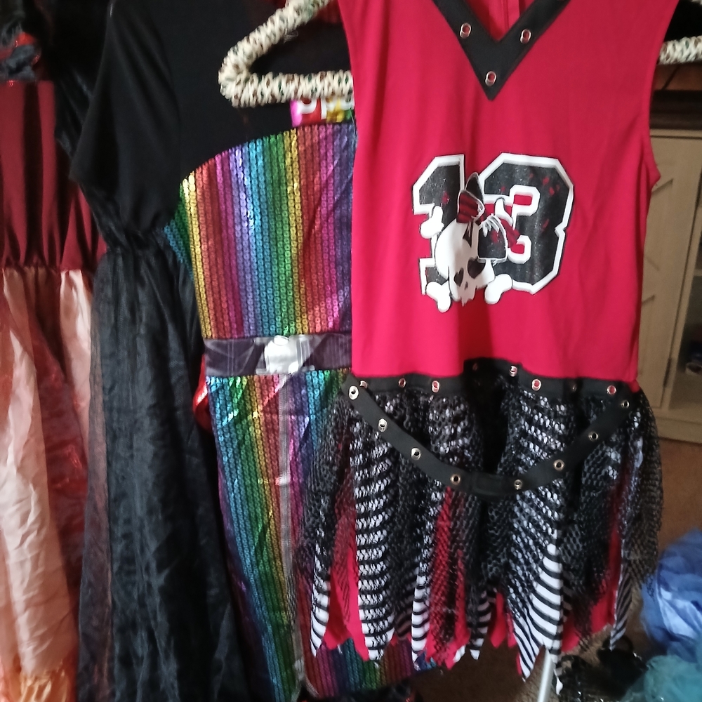 Unlisted Rainbow and Red Kids Costume Set